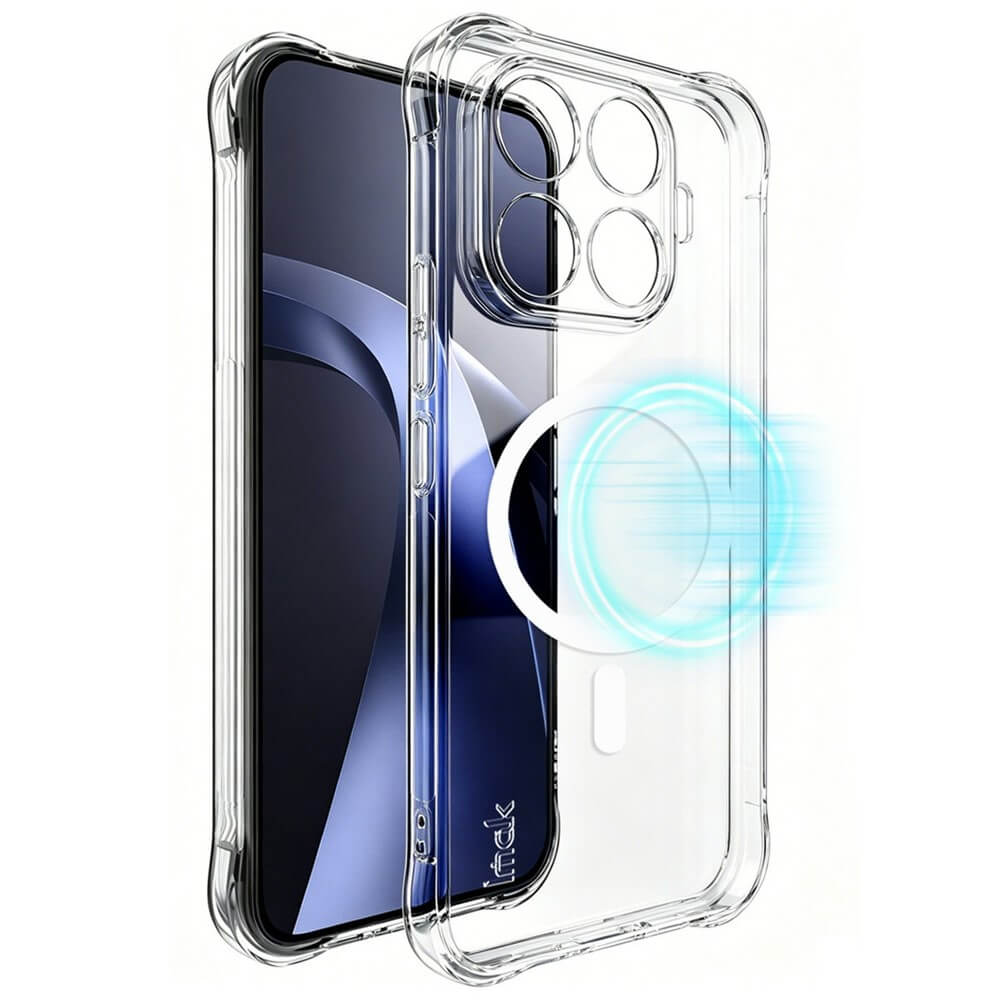 Xiaomi 17T Pro - IMAK Transparent Shockproof TPU Case