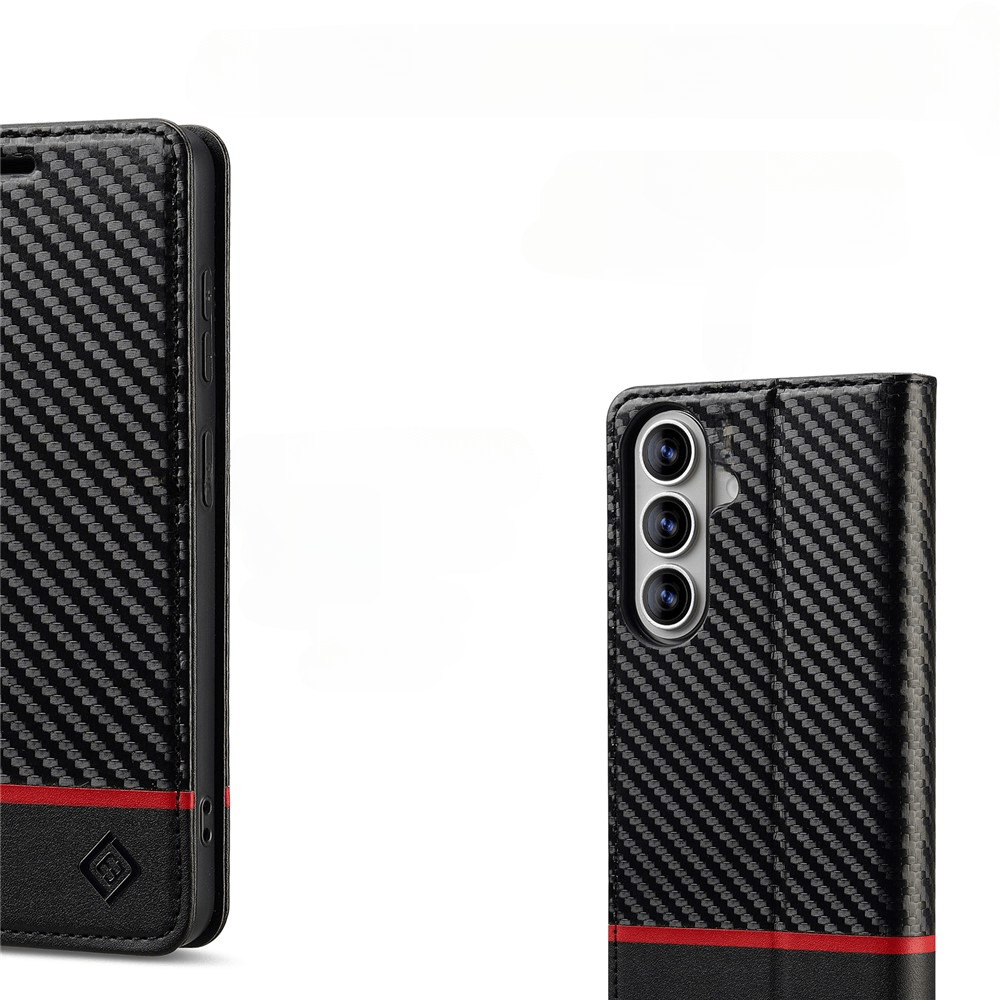 Galaxy S26 FE - LC.IMEEKE Hülle Carbon Fiber
