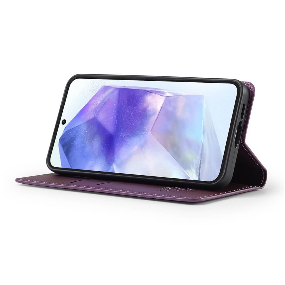 Galaxy S26 FE - LC.IMEEKE custodia a libro con scomparti per carte e stand