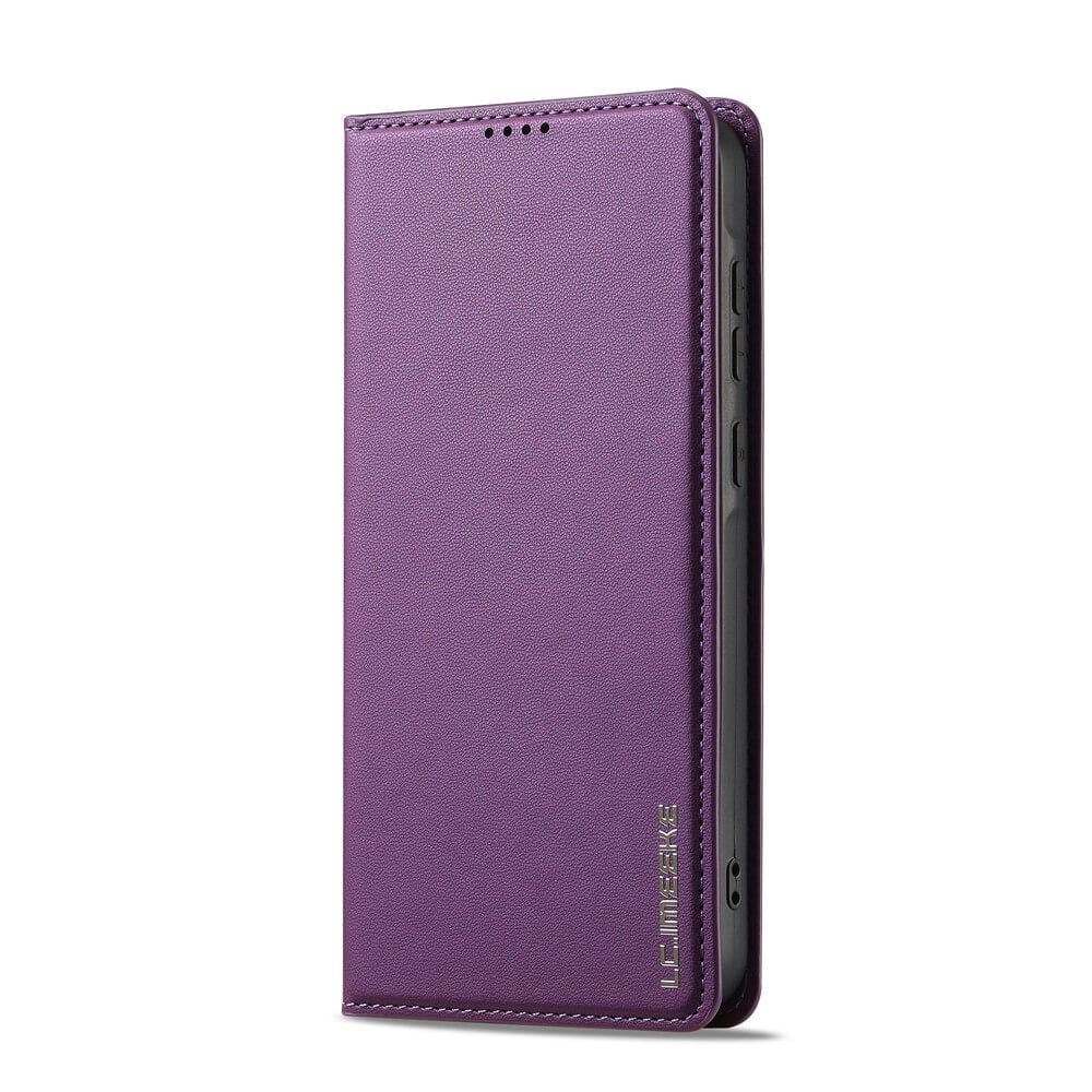 Galaxy S26 FE - LC.IMEEKE custodia a libro con scomparti per carte e stand