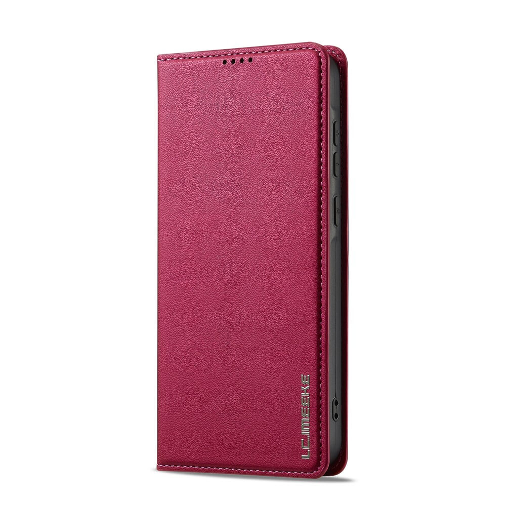 Galaxy S26 FE - LC.IMEEKE custodia a libro con scomparti per carte e stand