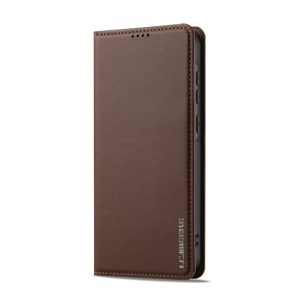 Galaxy S26 FE - LC.IMEEKE custodia a libro con scomparti per carte e stand