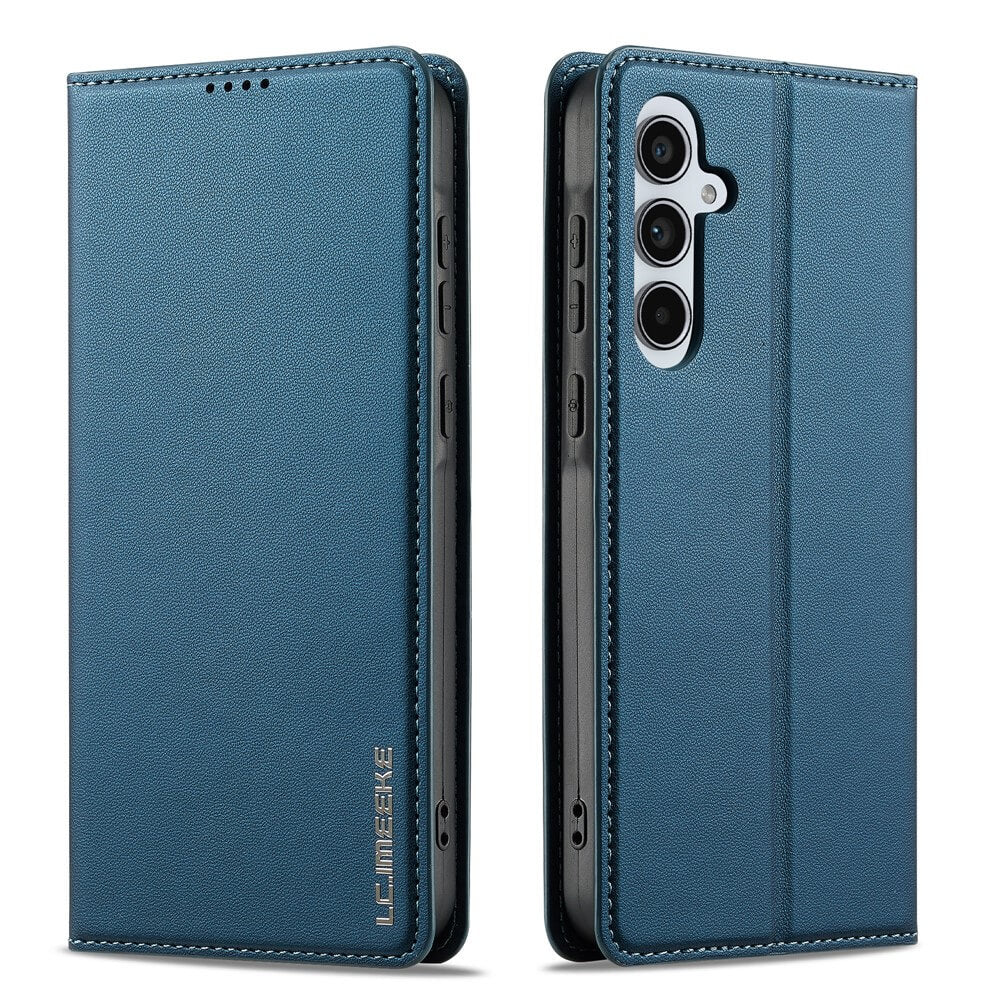 Galaxy S26 FE - LC.IMEEKE custodia a libro con scomparti per carte e stand