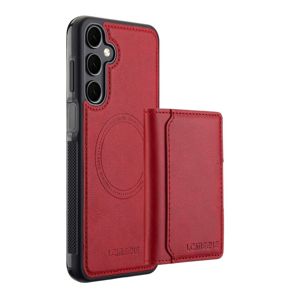 Galaxy S26 FE - LC.IMEEKE Magnetische Hülle mit abnehmbarem Kartenhalter