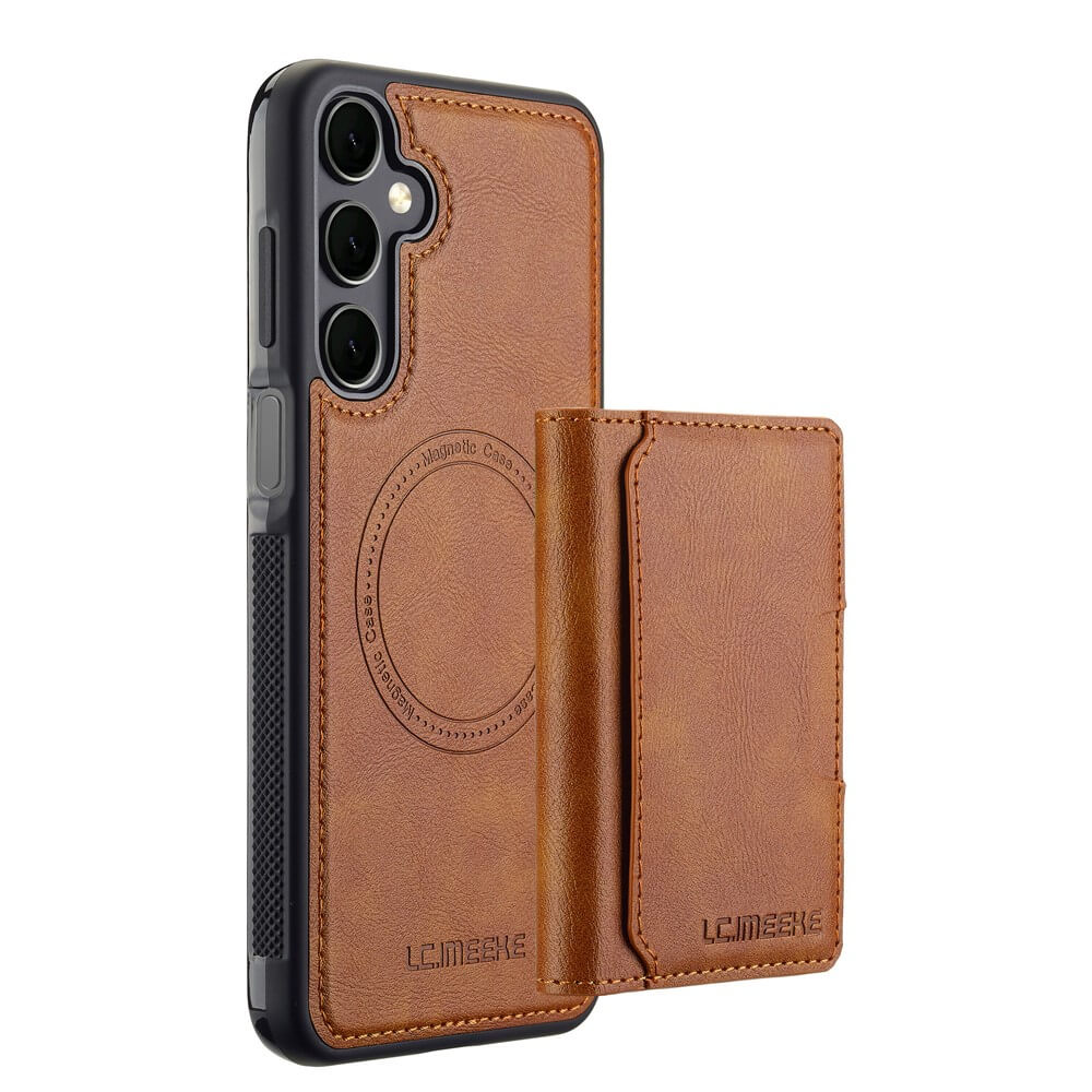 Galaxy S26 FE - LC.IMEEKE Magnetische Hülle mit abnehmbarem Kartenhalter