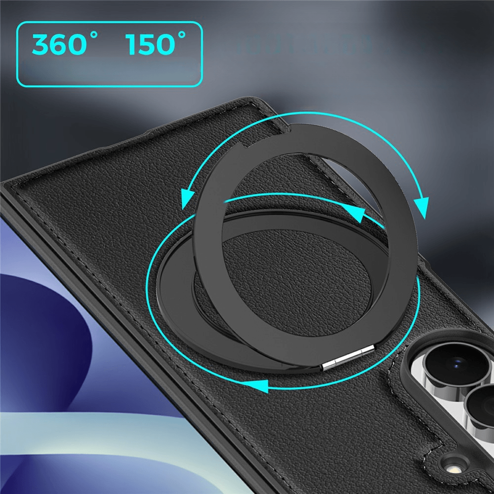 Galaxy Z Fold8 Ultra – Custodia magnetica effetto pelle