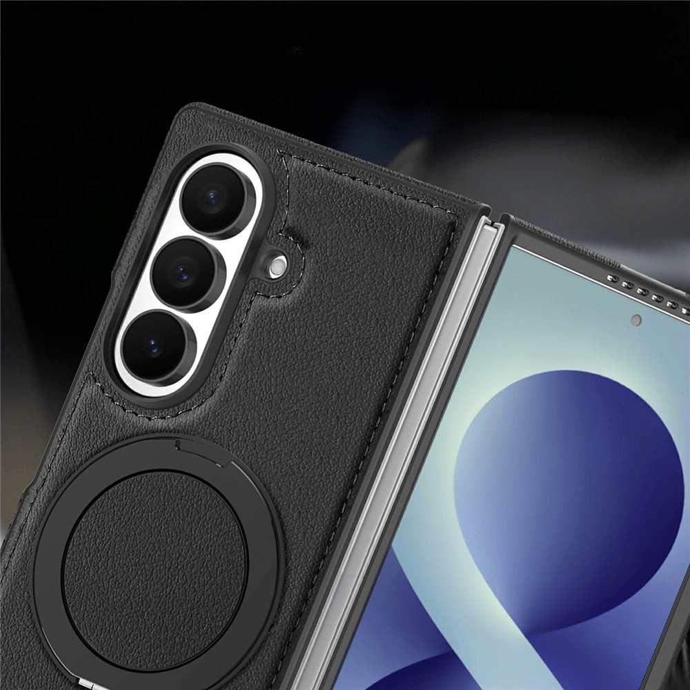 Galaxy Z Fold8 Ultra – Custodia magnetica effetto pelle