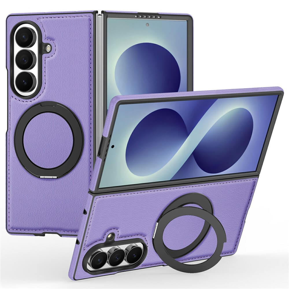Galaxy Z Fold8 Ultra – Custodia magnetica effetto pelle