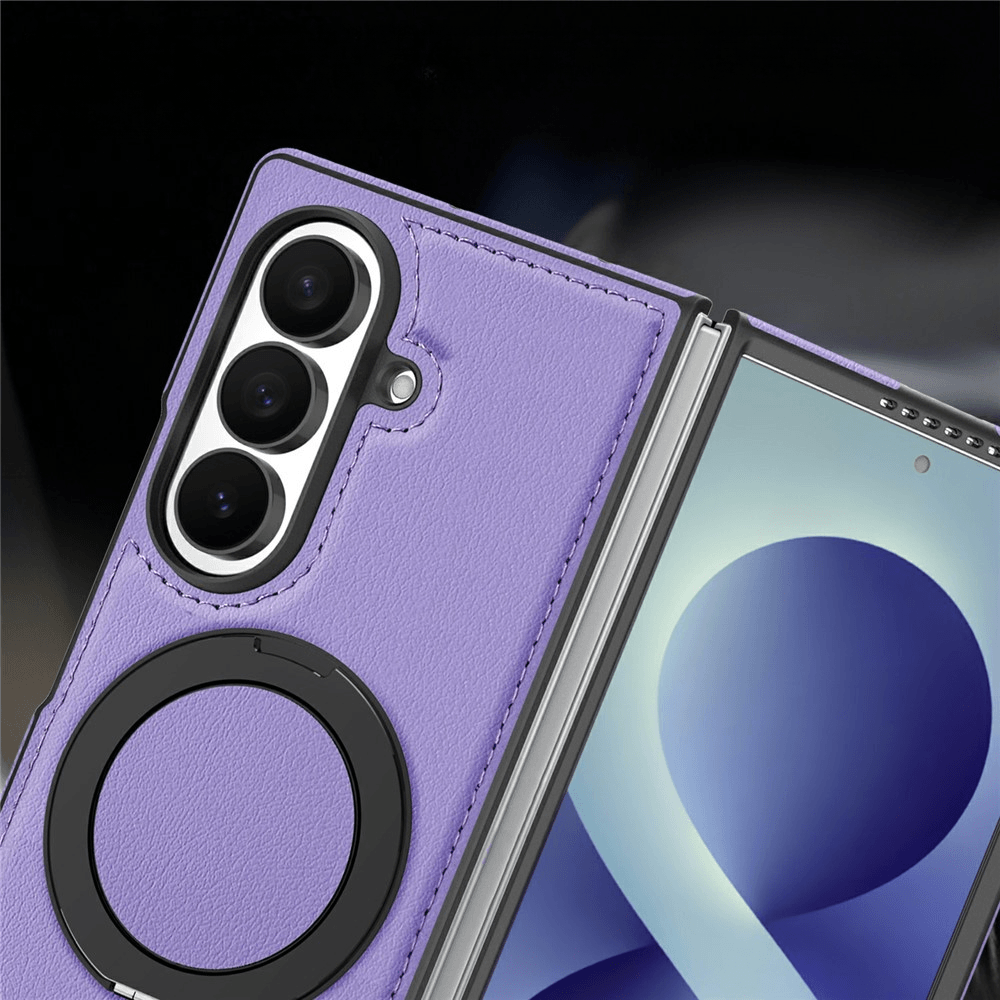 Galaxy Z Fold8 Ultra – Custodia magnetica effetto pelle