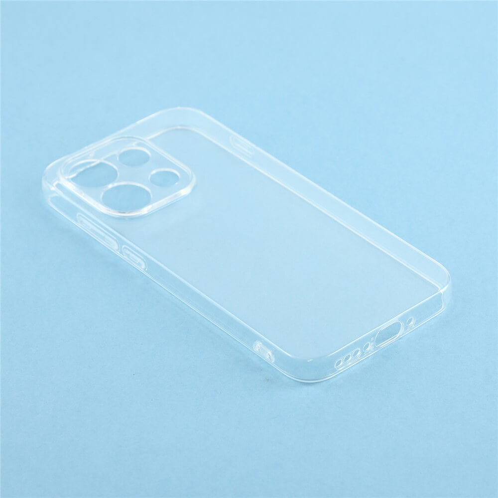 OPPO Reno16 - Silicone Rubber Case transparent