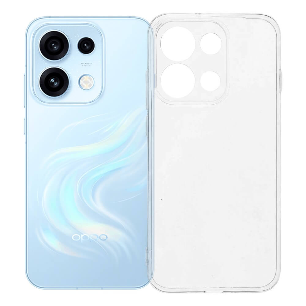 OPPO Reno16 Pro - Custodia in gomma trasparente