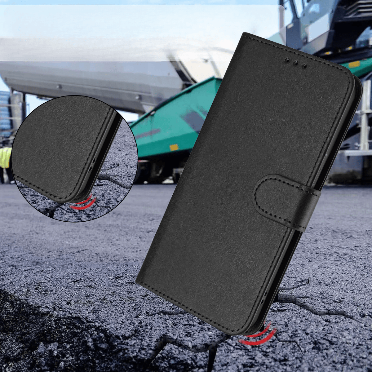 OPPO Reno16 / Reno16 Pro - Custodia lucida con cinturino da polso