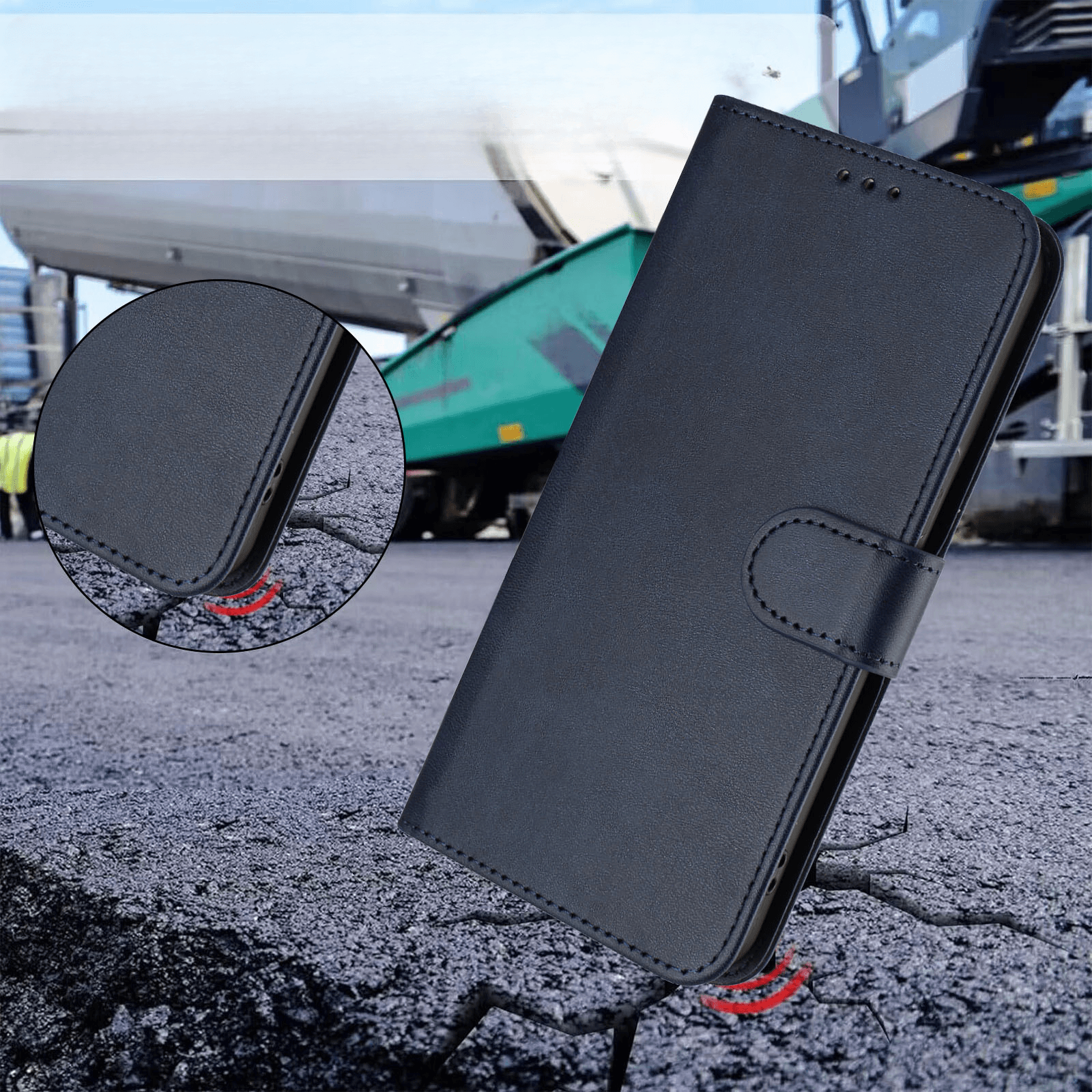OPPO Reno16 / Reno16 Pro - Custodia lucida con cinturino da polso
