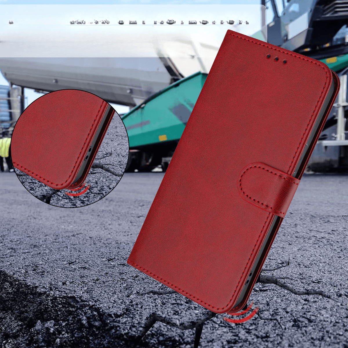 OPPO Reno16 / Reno16 Pro - Custodia lucida con cinturino da polso