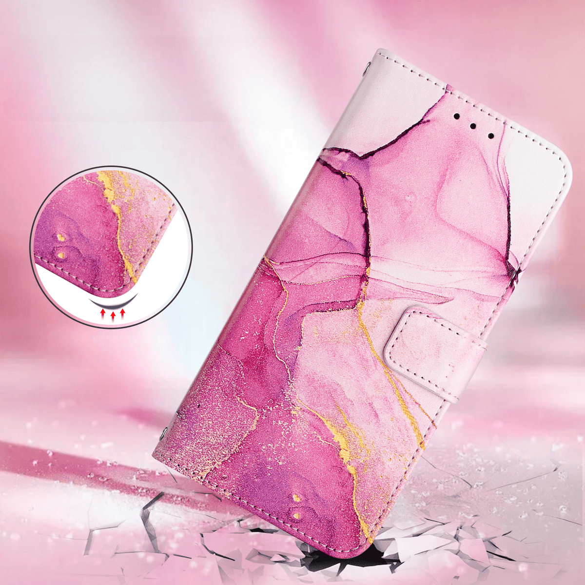 OPPO Reno16 F / Reno16 FS - Case with Marble Motif