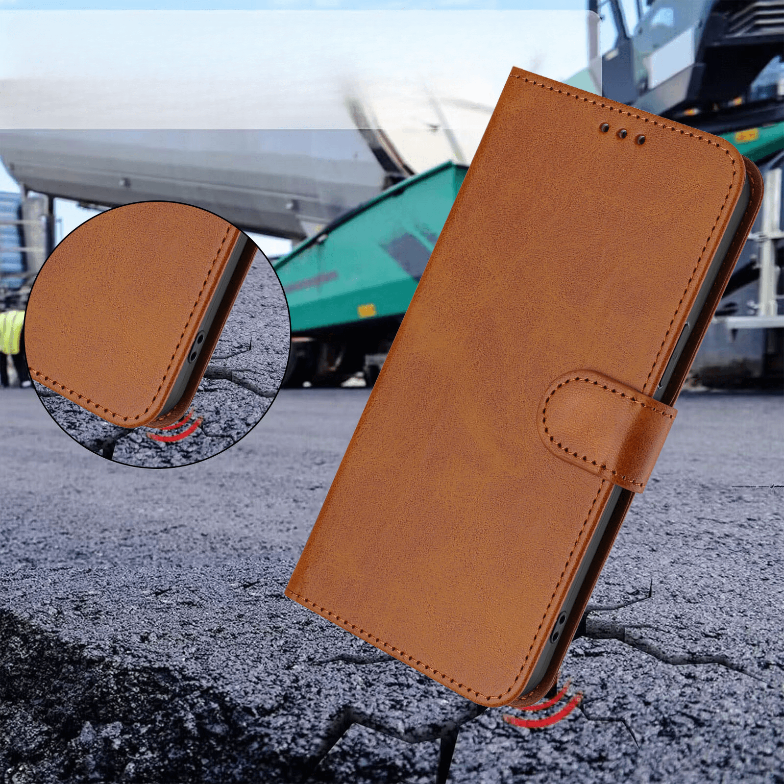 OPPO Reno16 F/ Reno16 FS - Custodia lucida con cinturino da polso