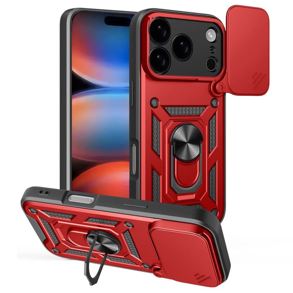 iPhone 18 Pro / iPhone 17 Pro - Armor Case con kickstand