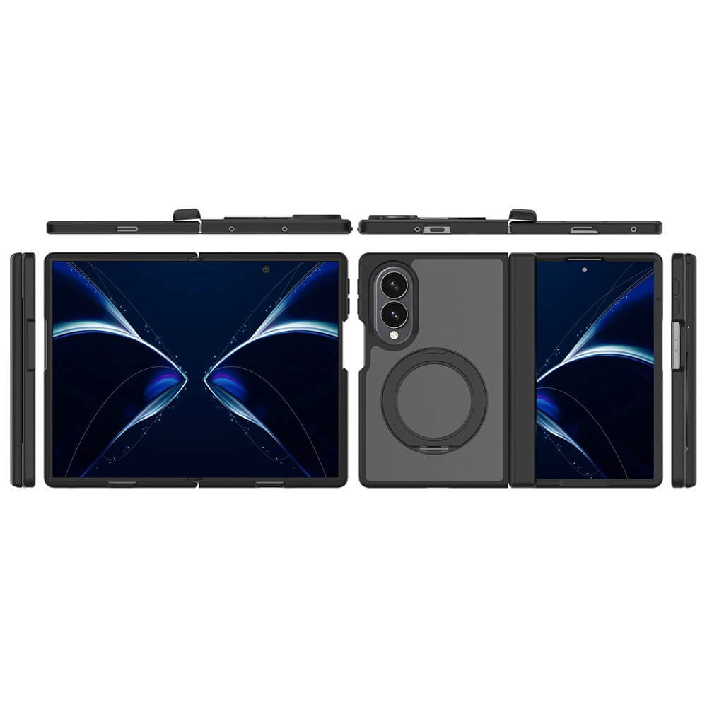 Galaxy Z Fold8 - Magnetic Case with 360° Ring Stand