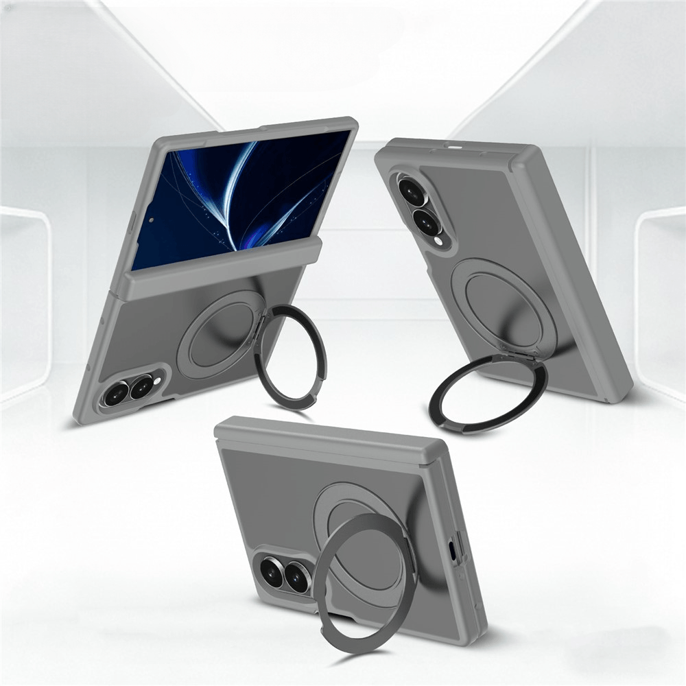 Galaxy Z Fold8 - Magnetic Case with 360° Ring Stand