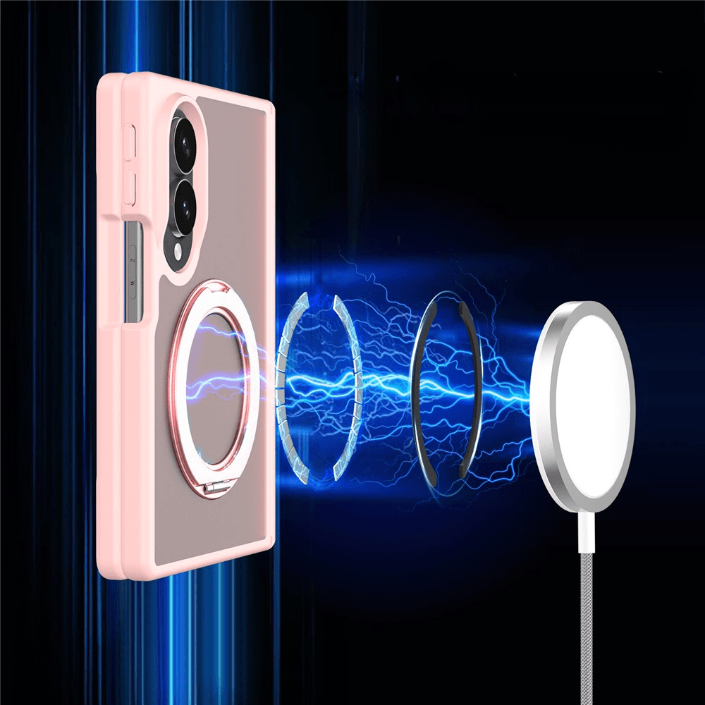 Galaxy Z Fold8 - Magnetic Case with 360° Ring Stand
