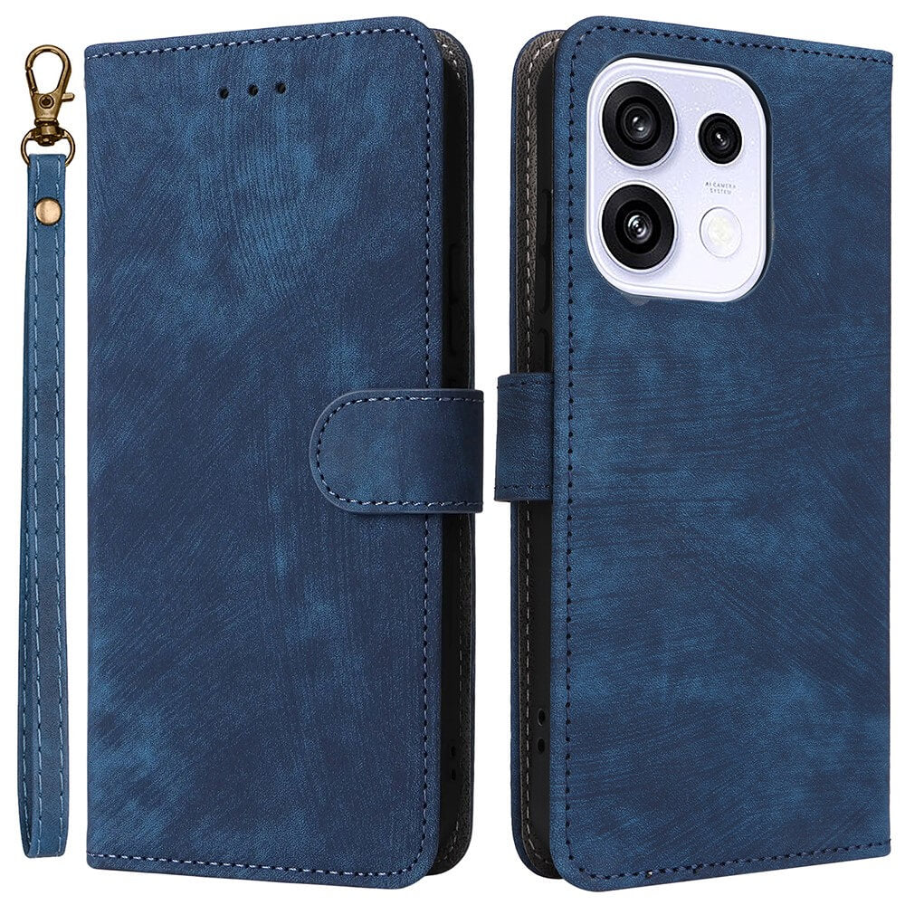 OPPO Reno16 / Reno16 Pro - Leather case with RFID blocker