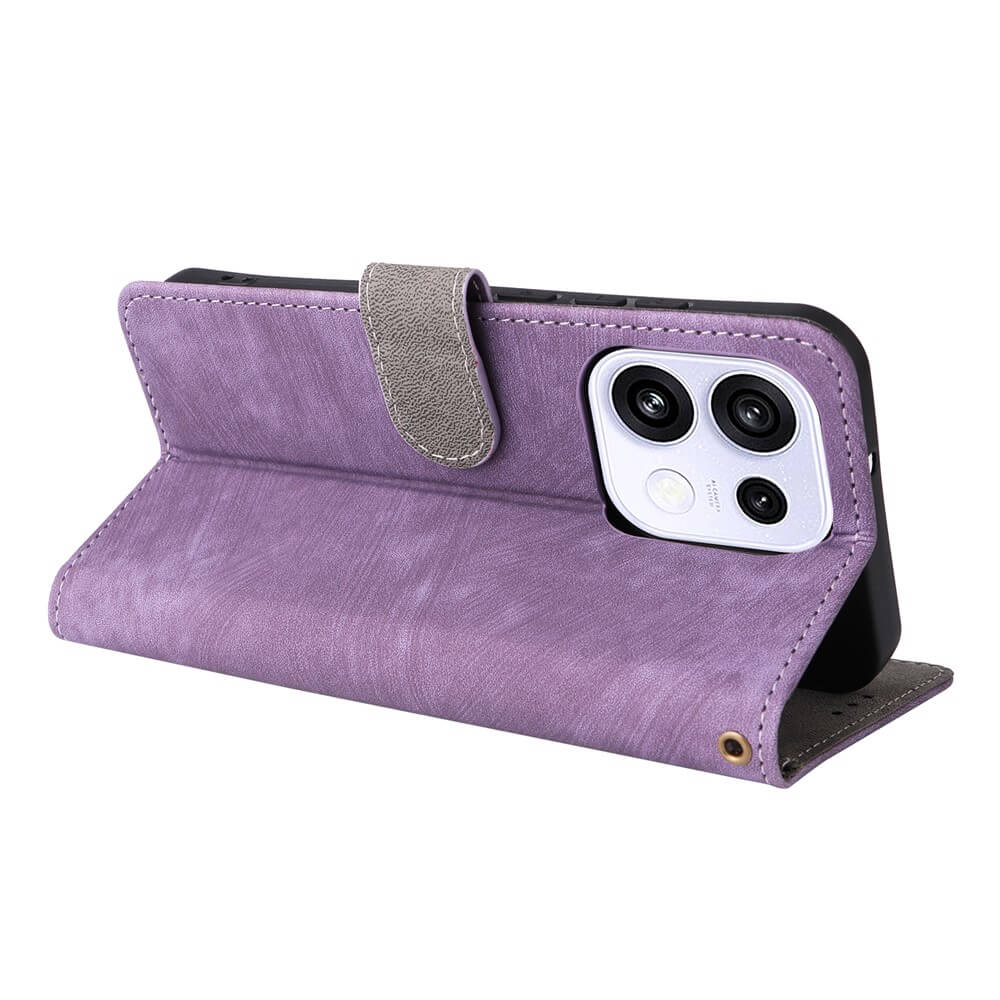 OPPO Reno16 / Reno16 Pro - Leather case with RFID blocker