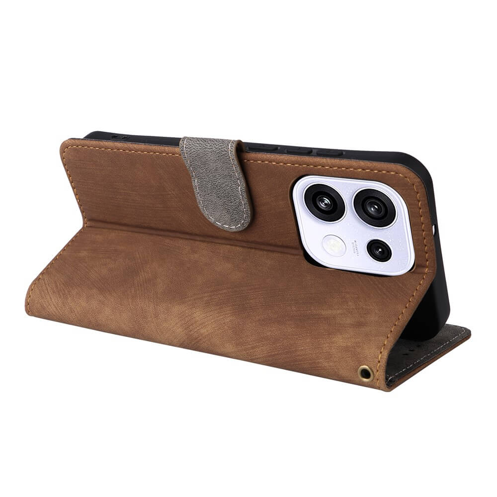 OPPO Reno16 / Reno16 Pro - Leather case with RFID blocker