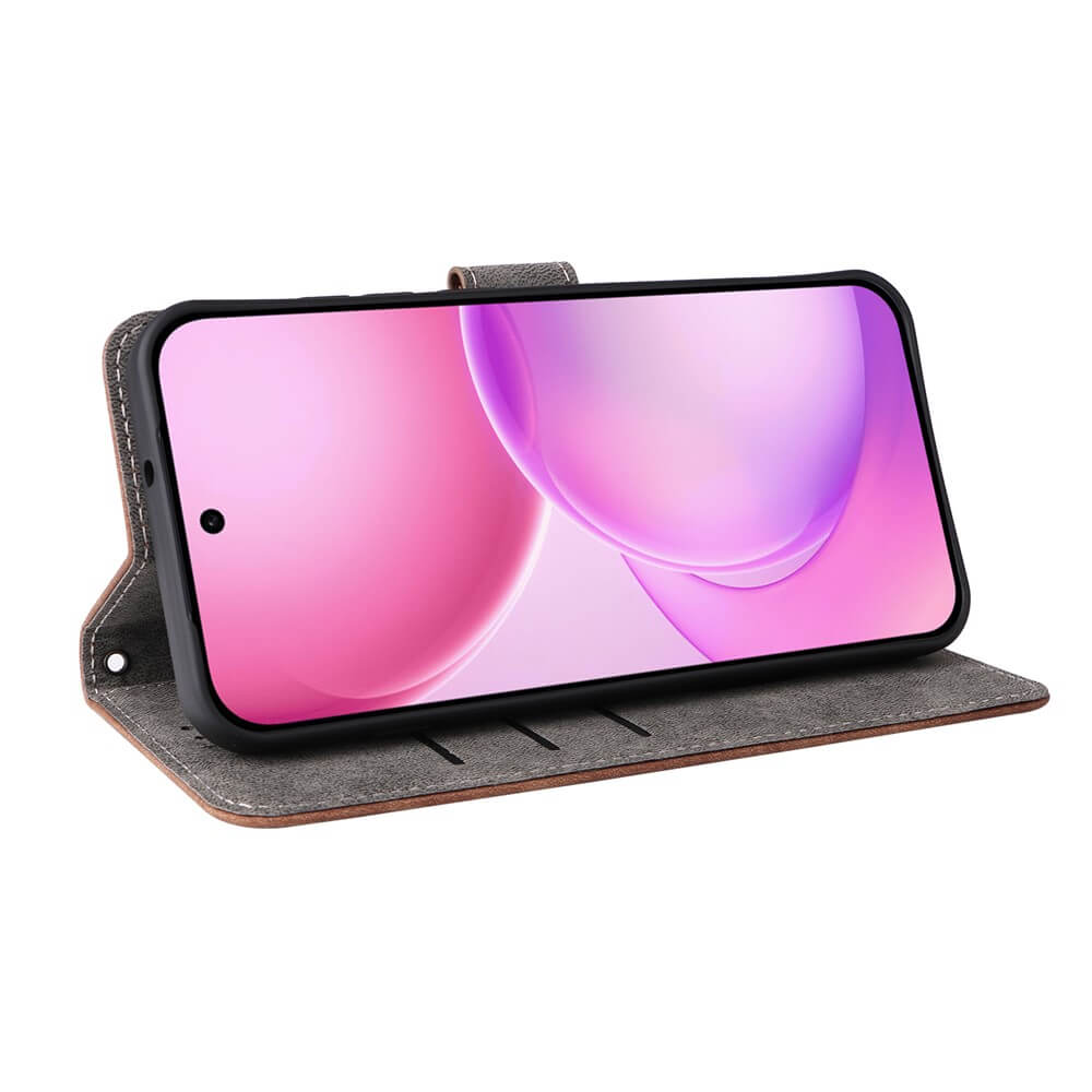 OPPO Reno16 / Reno16 Pro - Leather case with RFID blocker
