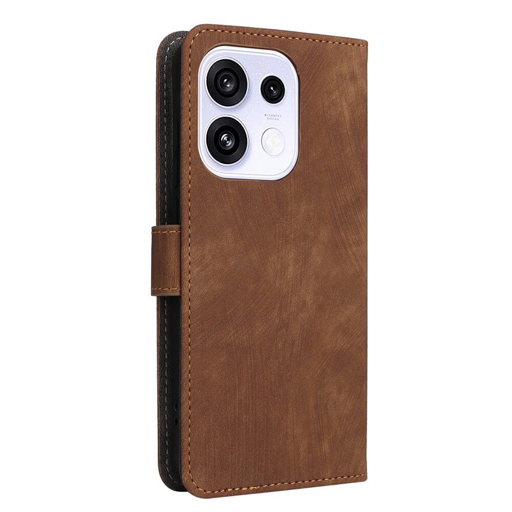 OPPO Reno16 / Reno16 Pro - Leather case with RFID blocker