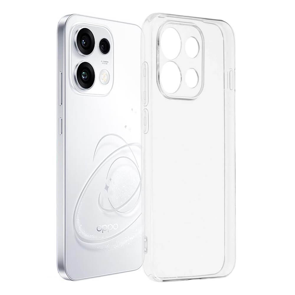 OPPO Reno16 F - Custodia in gomma trasparente