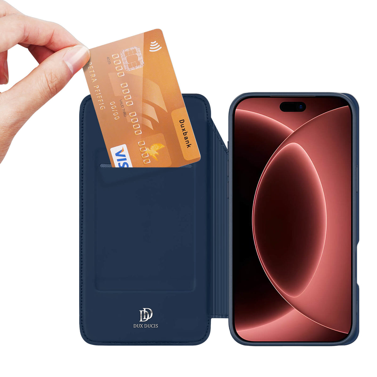 iPhone 18 Pro / iPhone 17 Pro - Dux Ducis Skin Pro Flip Case