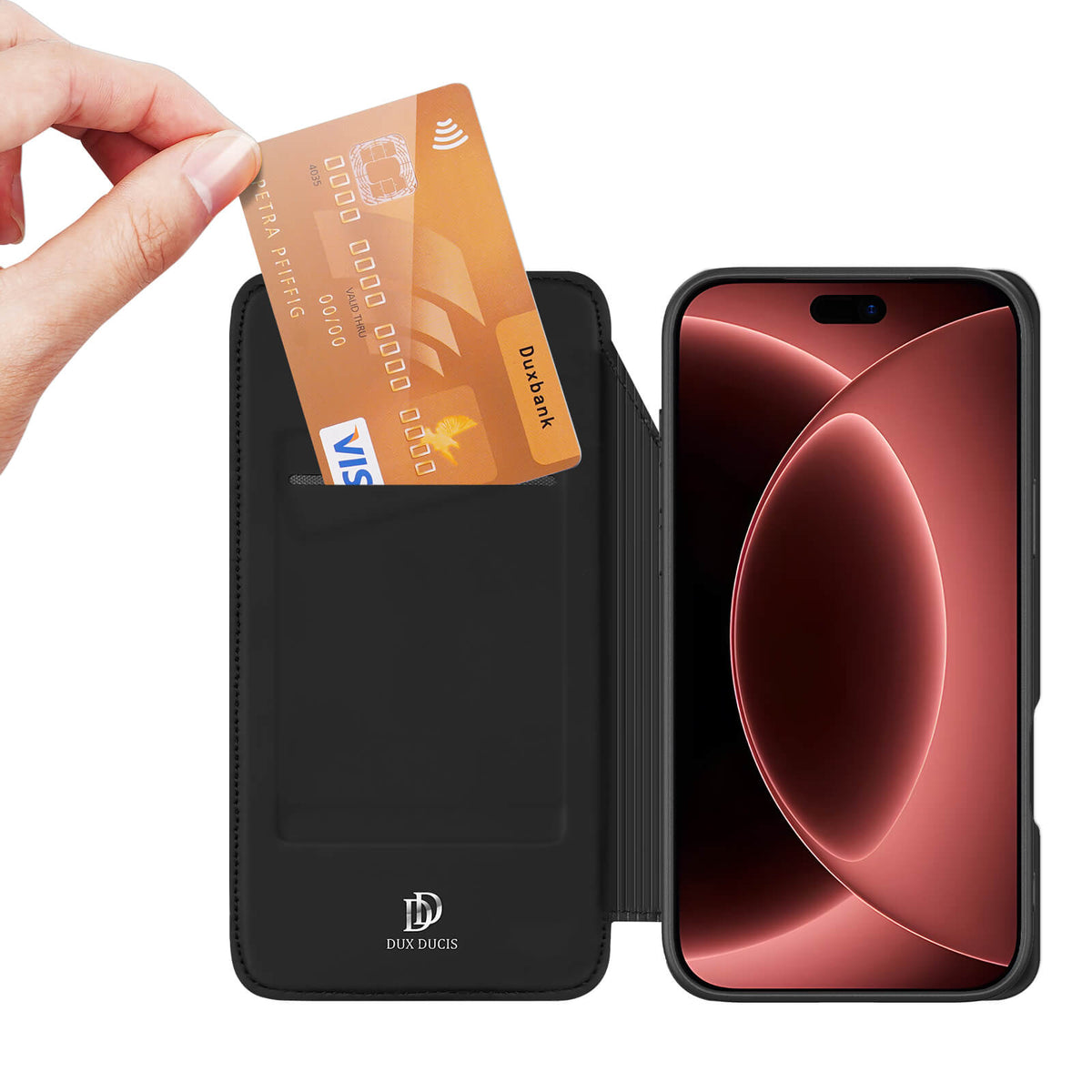 iPhone 18 Pro Max / iPhone 17 Pro Max - Dux Ducis Skin Pro Flip Case