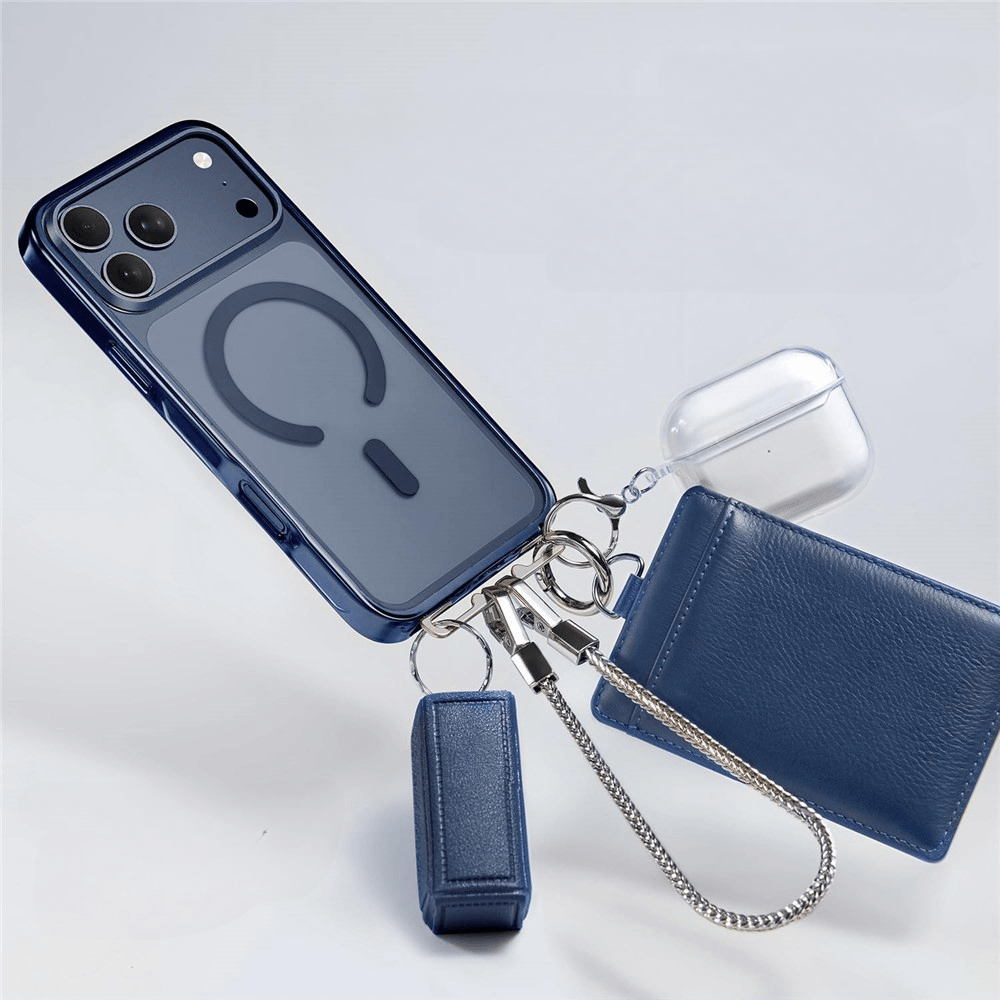 iPhone 18 Pro Max / iPhone 17 Pro Max  – Magnetische Premium Hülle mit Handschlaufe