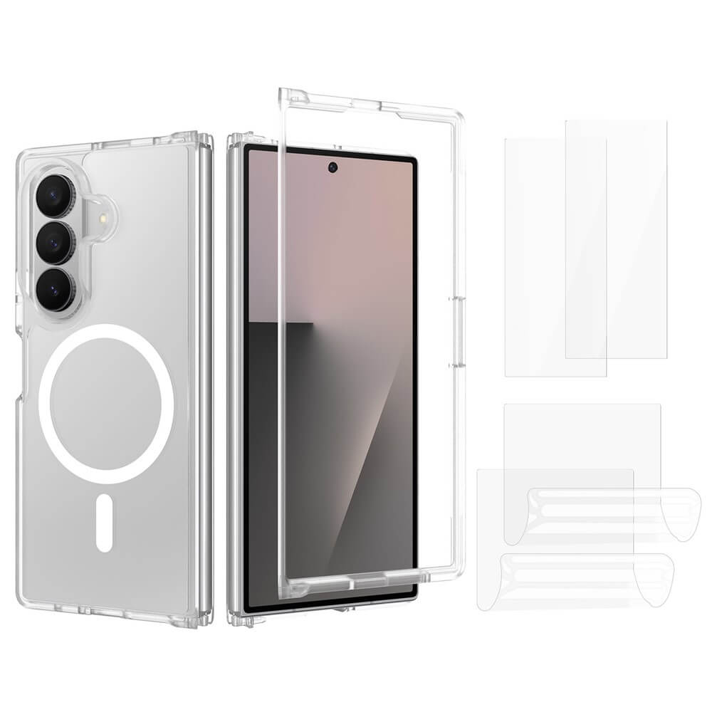 Galaxy Z Fold8 Ultra – 5-in-1 protection set with magnetic acrylic case