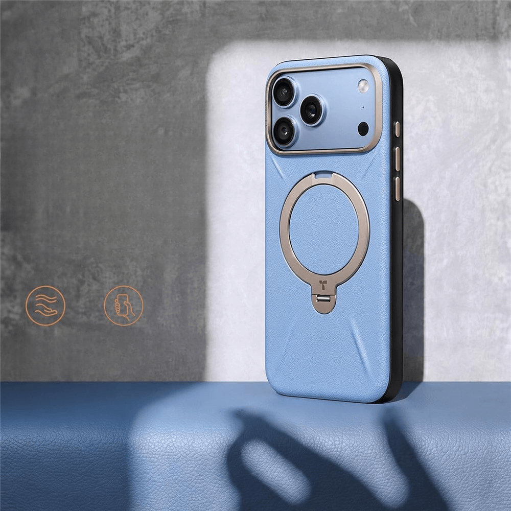 iPhone 18 Pro / iPhone 17 Pro - TORRAS Ostand Q3 VegSkin Coque MagSafe avec support