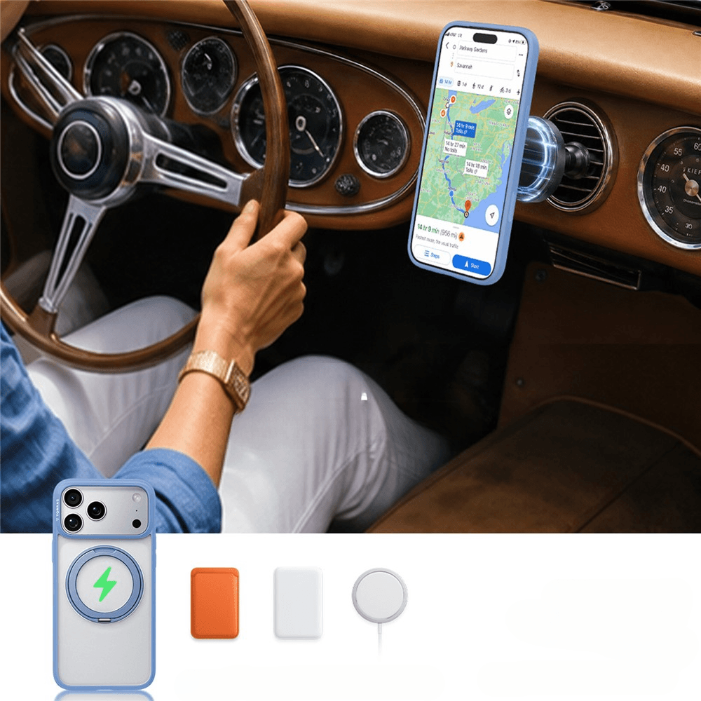 iPhone 18 Pro / iPhone 17 Pro – TORRAS Ostand O1 Guardian Cover Magnetica Supporto 360°
