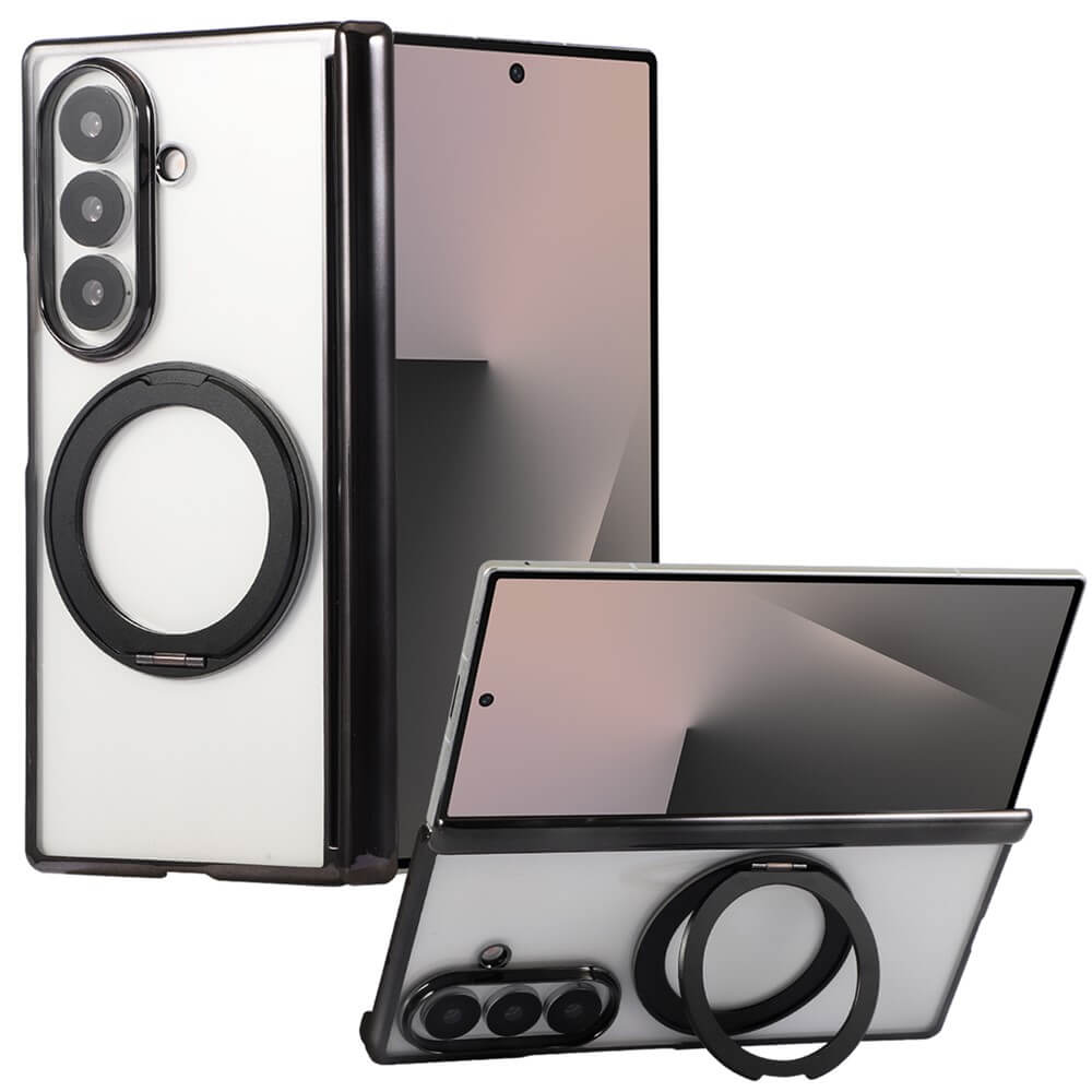 Galaxy Z Fold8 Ultra – Magnetic Case with 360° Kickstand Ring