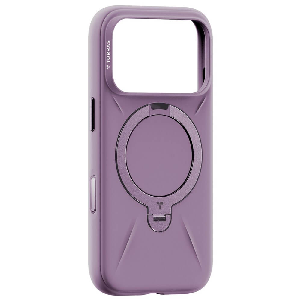 iPhone 17 Pro – TORRAS Ostand Q3 Magnetic Silicone Case with Kickstand