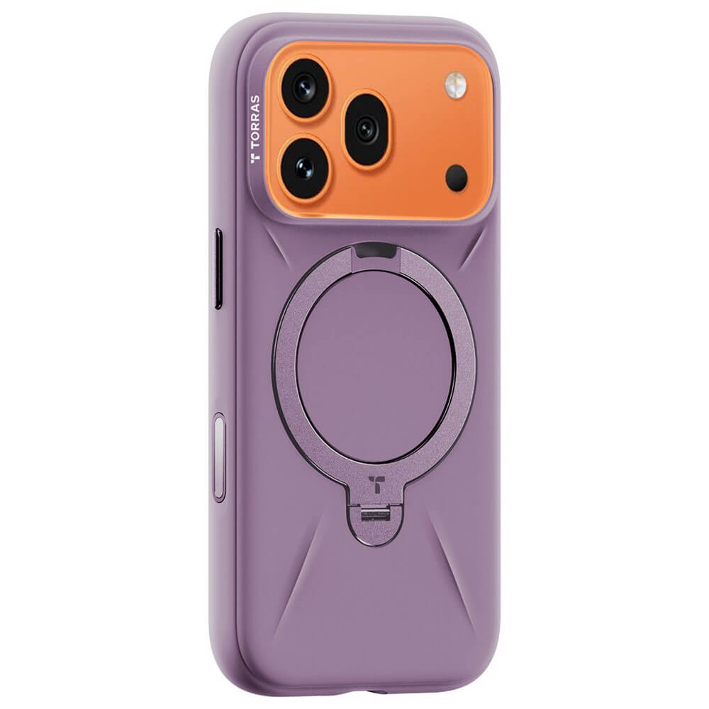 iPhone 17 Pro – TORRAS Ostand Q3 Magnetic Silicone Case with Kickstand