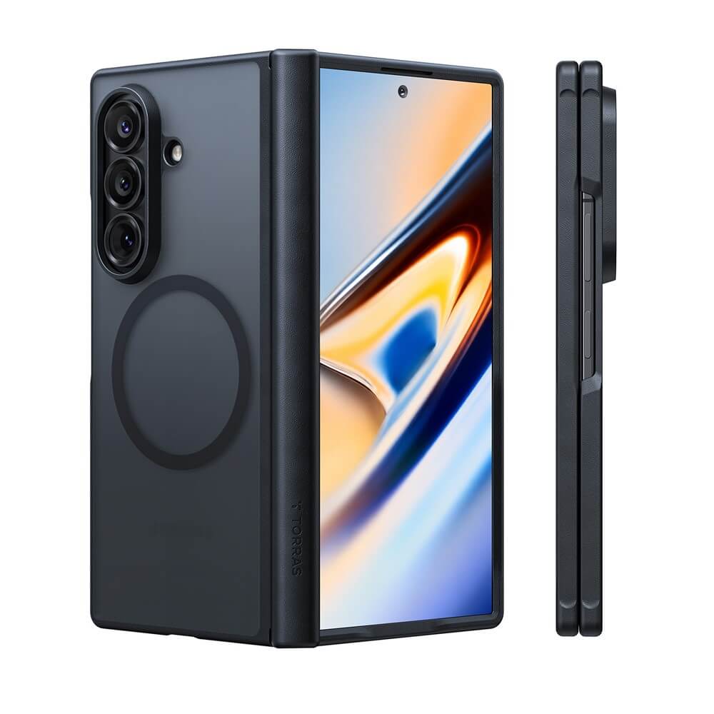 Galaxy Z Fold8 Ultra – TORRAS Guardian-Mag Premium Magnet-Hülle mit 2 Panzergläsern