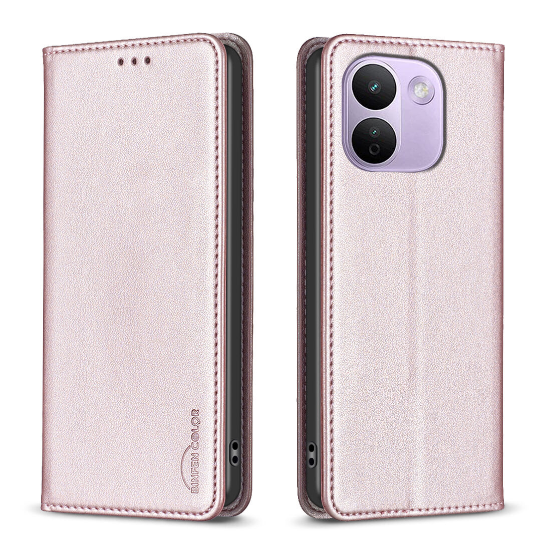 Xiaomi Redmi Note 17 Pro Max - BINFEN Flip Case Hülle – Rosa