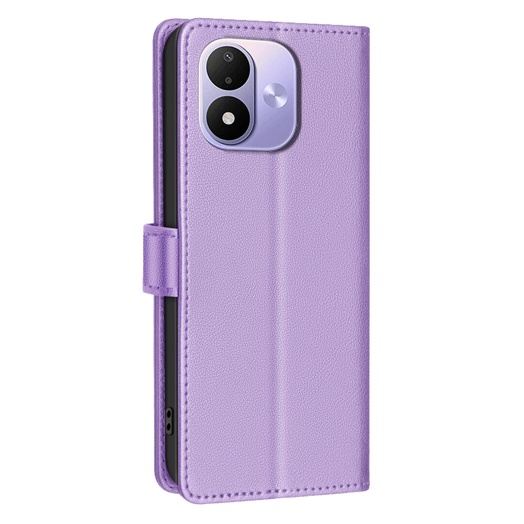 Xiaomi Redmi Note 17  - BINFEN Leder Etui Hülle mit RFID Blocker
