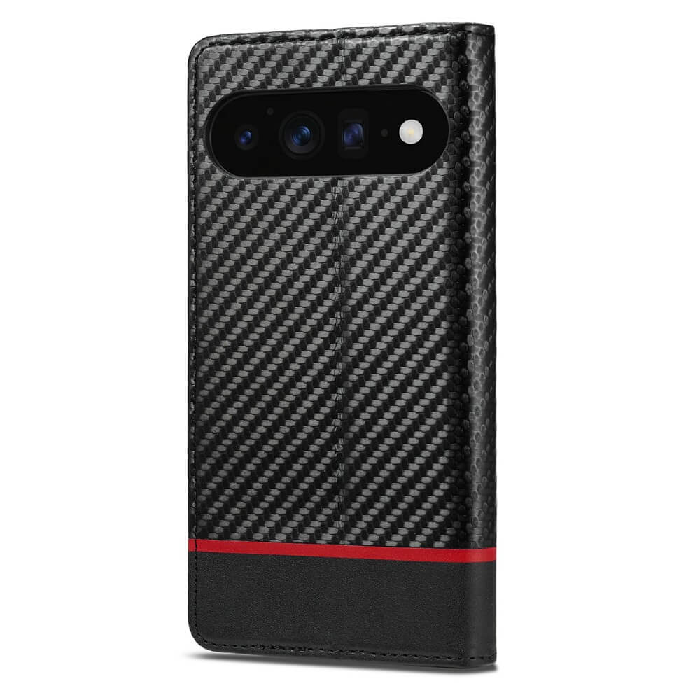 Google Pixel 11 Pro XL - LC.IMEEKE Hülle Carbon Fiber