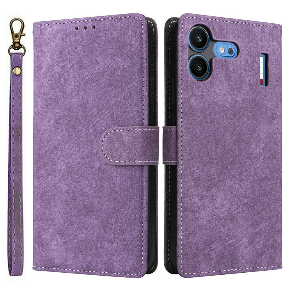 Nothing Phone (4b) - Ledertasche mit RFID Blocker