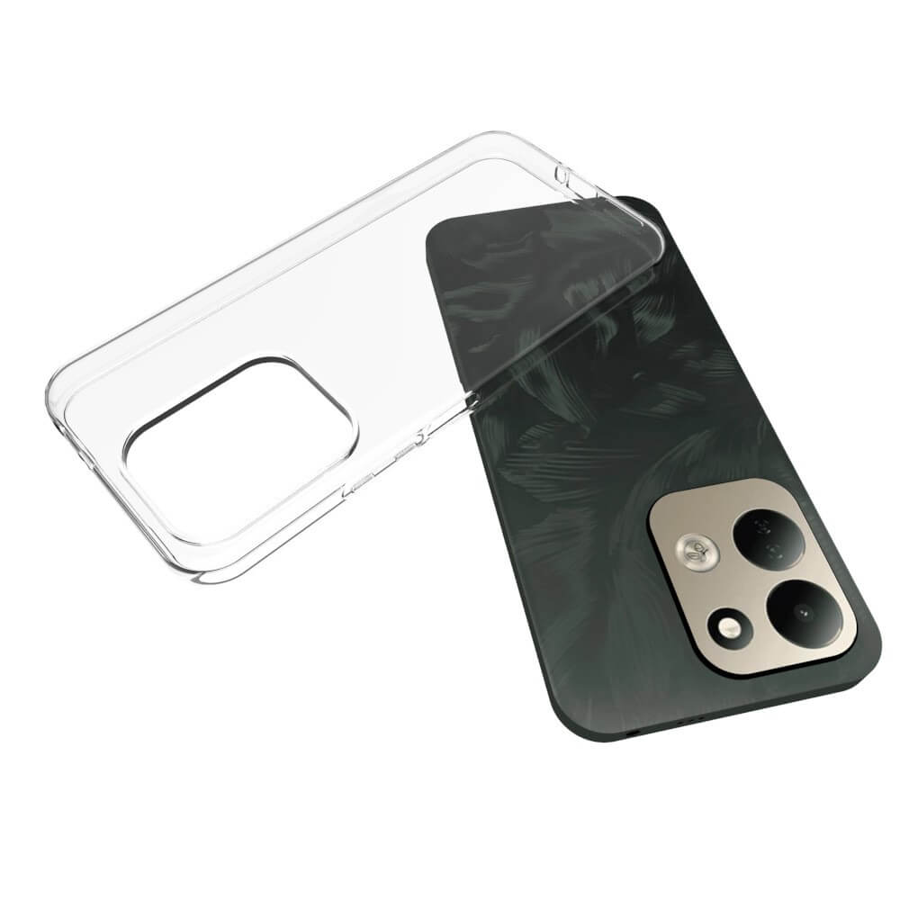 Xiaomi Redmi 17 - Silikon Gummi Case transparent