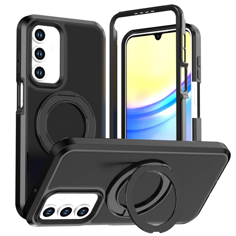 Galaxy A27 - Magnetische Schutzhülle mit 360° drehbarem Standring