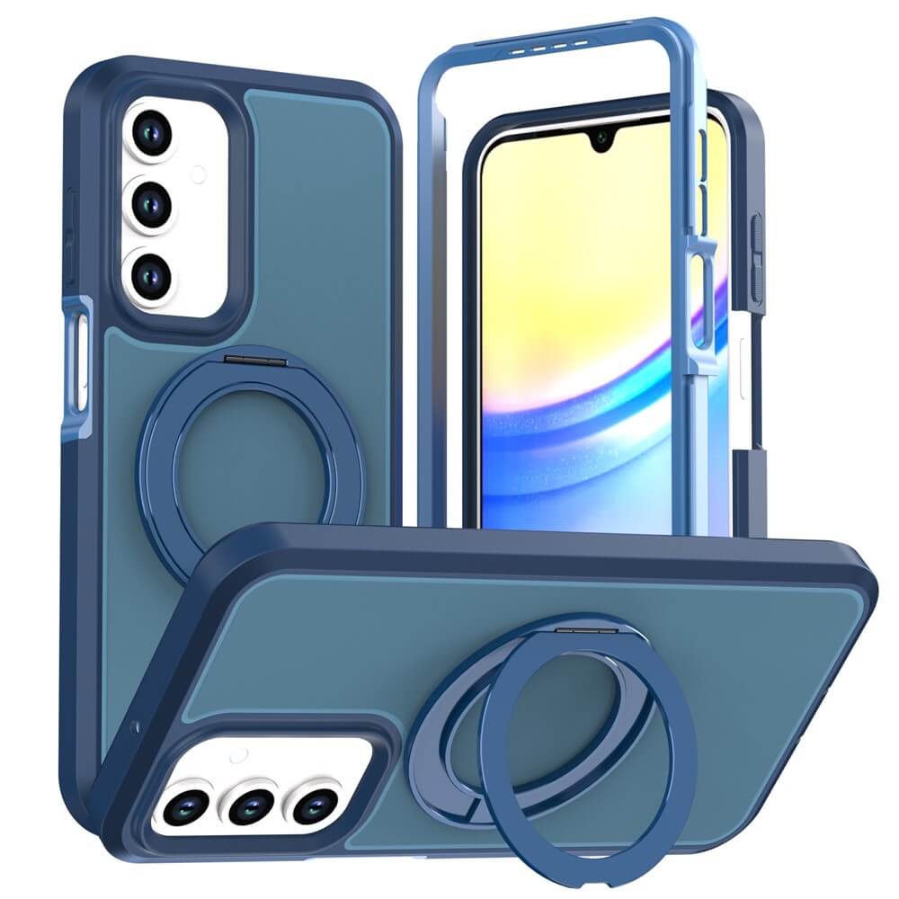 Galaxy A27 - Magnetische Schutzhülle mit 360° drehbarem Standring