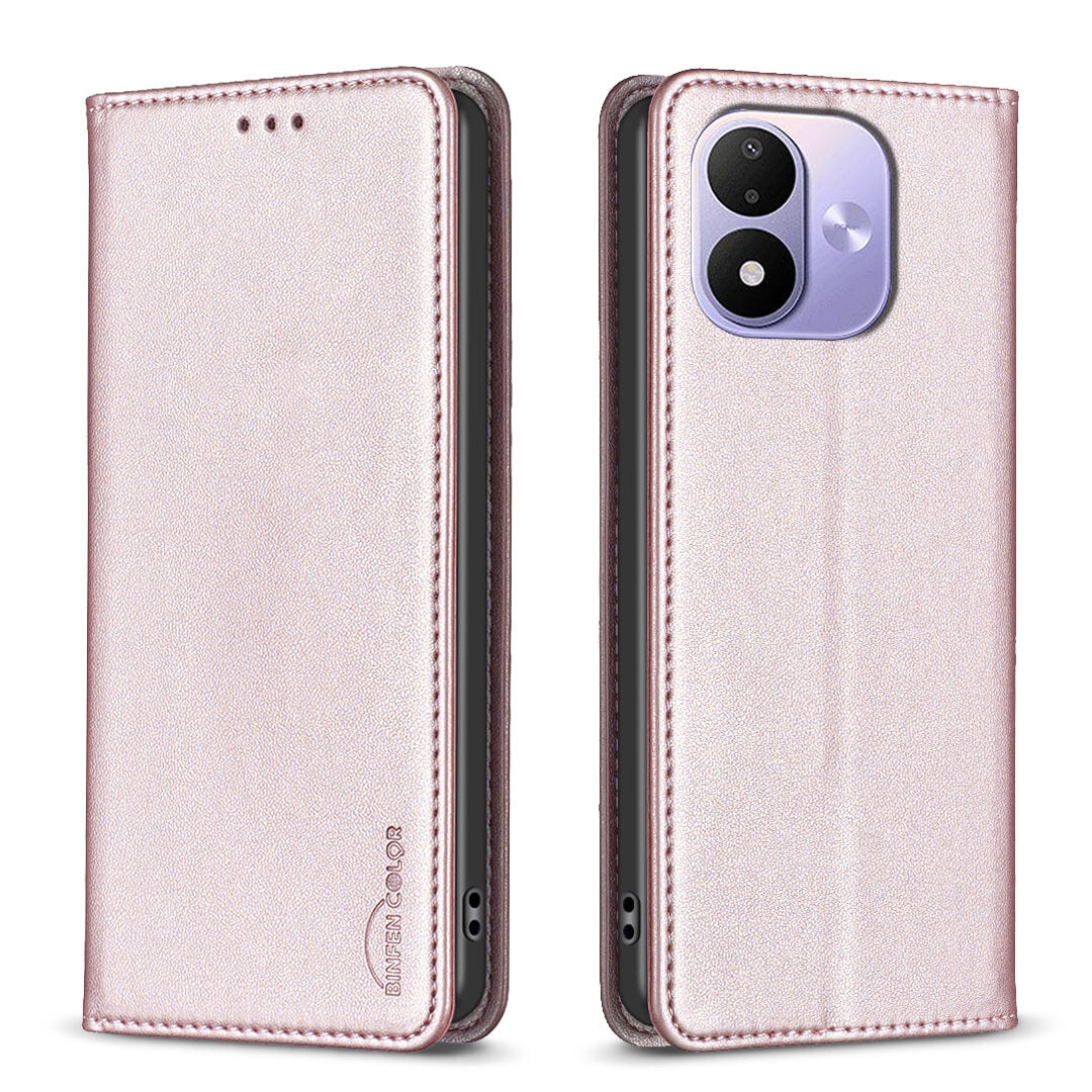 Xiaomi Redmi Note 17 Pro - BINFEN Flip Case Hülle – Rosa