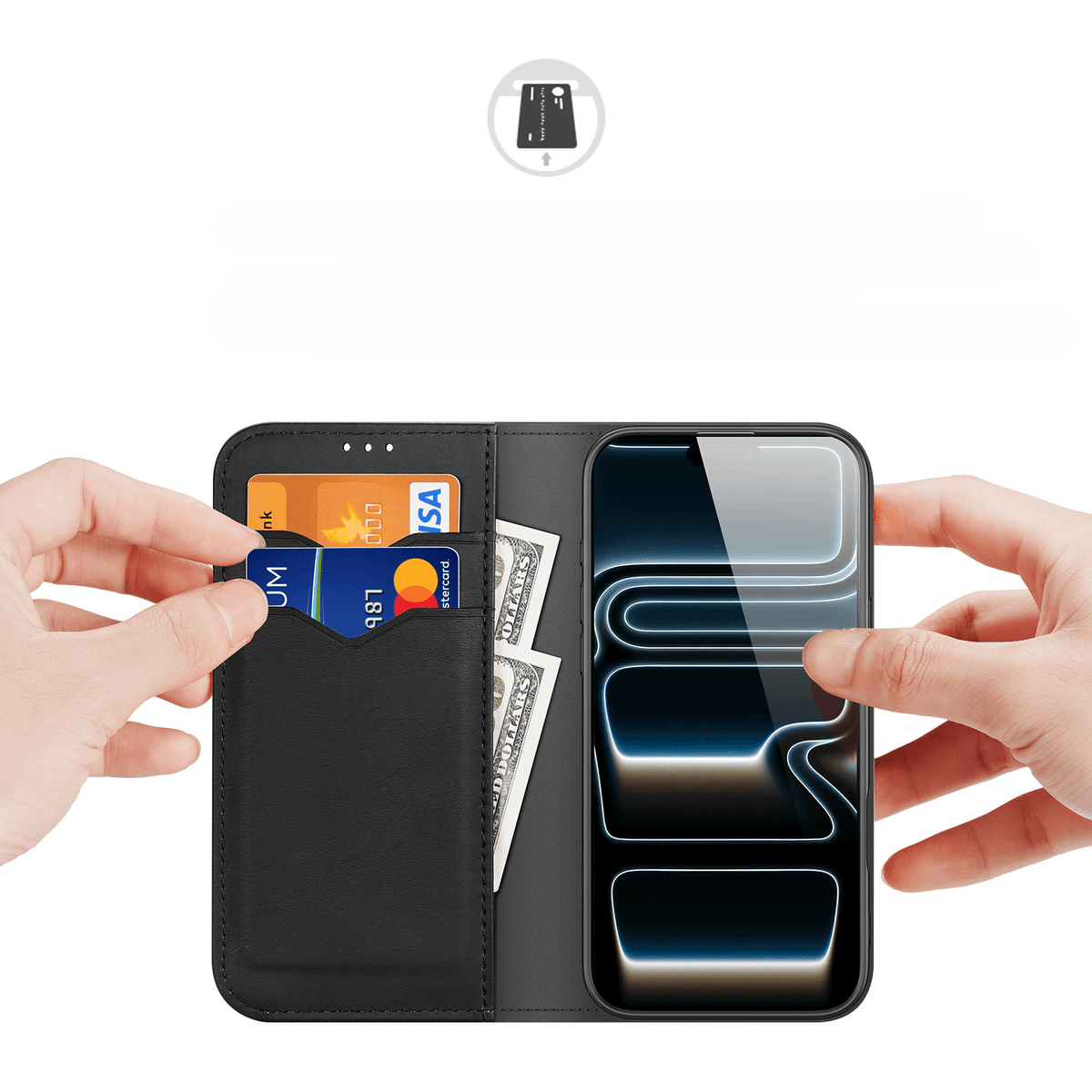 iPhone 18 Pro / iPhone 17 Pro - DUX DUCIS HIVO case with RFID protection