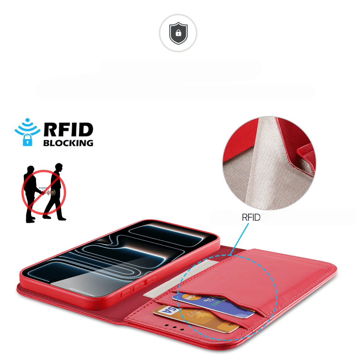iPhone 18 Pro / iPhone 17 Pro - DUX DUCIS HIVO case with RFID protection